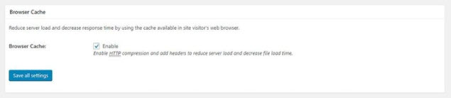 Browser cache