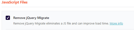 Remove Jquery Migrate